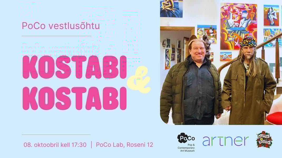 Kostabi & Kostabi näituse finissage: Vestlusõhtu kunstnikega