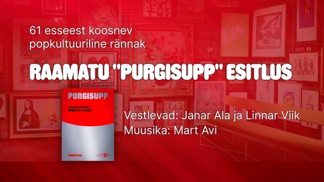 Purgisupp - raamatu esitlus