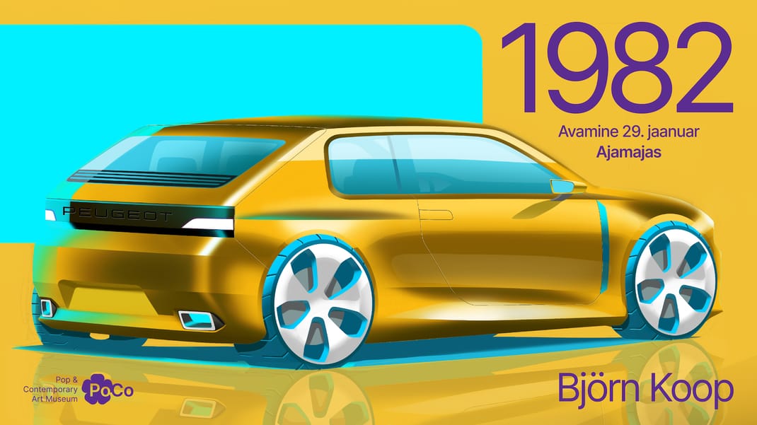 Björn Koopi näituse "1982" avamine