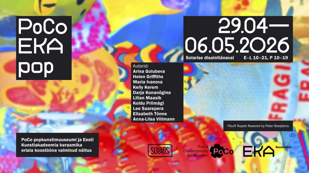 Näituse "PoCo EKA pop" avamine