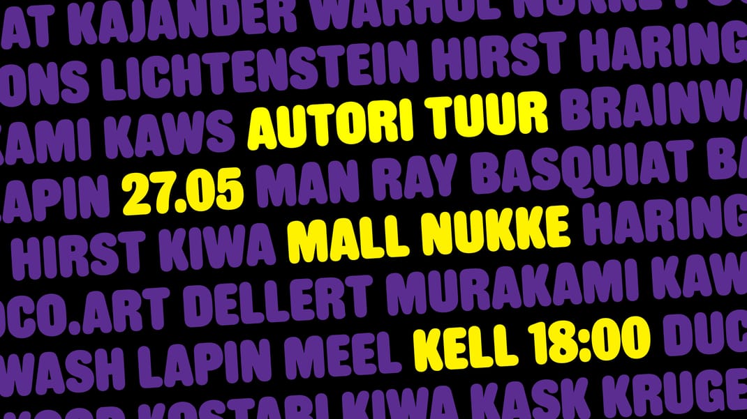 Autori tuur Mall Nukkega